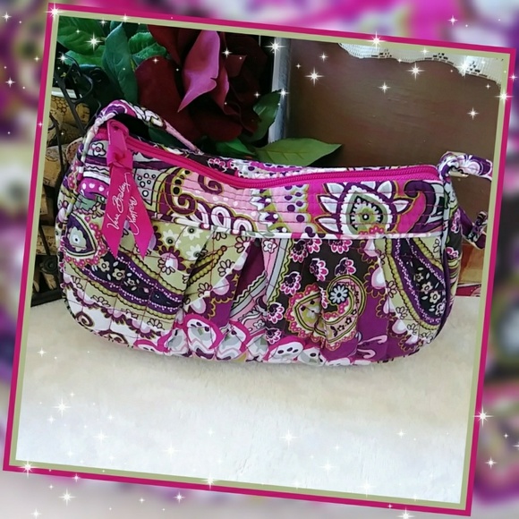 Vera Bradley Handbags - SALE! Vera Bradley Very Berry Paisley Pink Bag